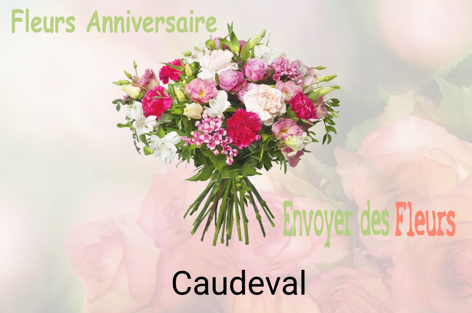 Bouquet de fleurs d’anniversaire livré à Caudeval