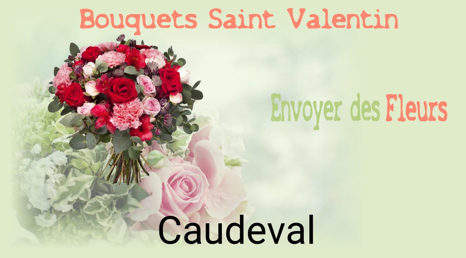 Roses de Saint-Valentin livrées à Caudeval